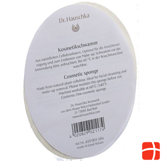 Dr Hauschka cosmetic sponge