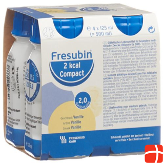 Fresubin 2 kcal Compact Vanille 4 x 125 ml