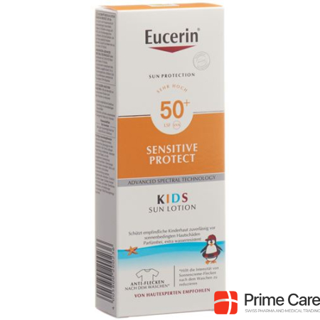 Eucerin SUN KIDS Sensitive Protect Sun Lotion SPF50+ Fl 400 ml