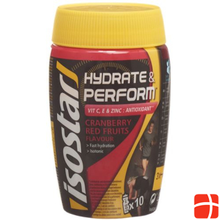 Isostar Hydrate and Perform Plv Red fruits 400 g
