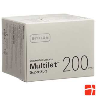 Multilet Super Soft Lanzetten für Multi Lancet 200 Stk