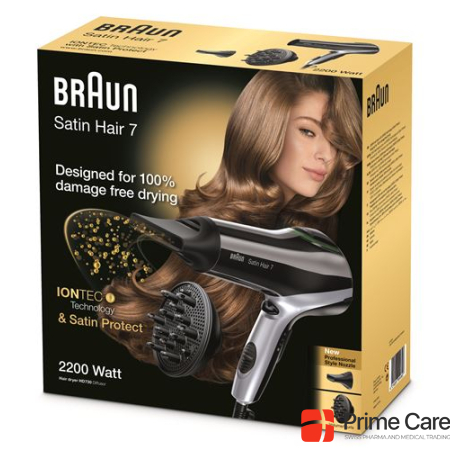 Braun Satin Hair Dryer 7 HD 730 Diffuser