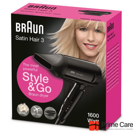 Фен Braun Satin Hair 3 HD 350 Style&Go