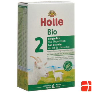 Holle follow-on milk 2 on goat milk basis organic 400 g