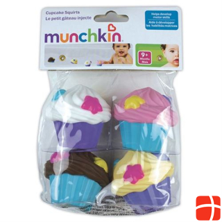 Munchkin Kuchen-Spritzspielzeug Cupkake 4 Stk