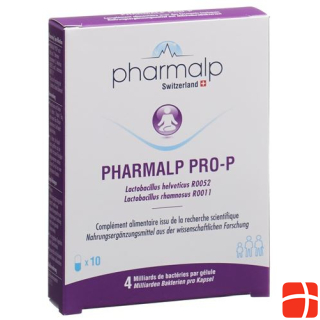 Pharmalp PRO-P Probiotics Caps 10 Capsules