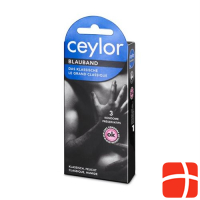 Ceylor blue tape condom with reservoir 3 pcs
