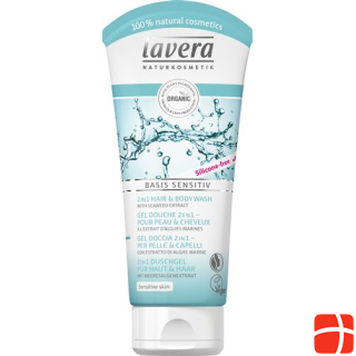 Lavera 2in1 hair and shower shampoo basis sensitiv 200 ml