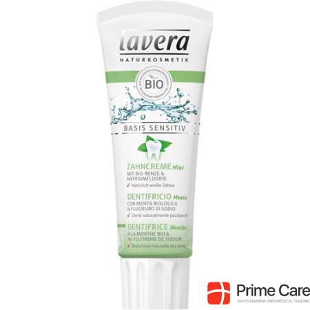 Lavera toothpaste mint basis sensitiv Tb 75 ml