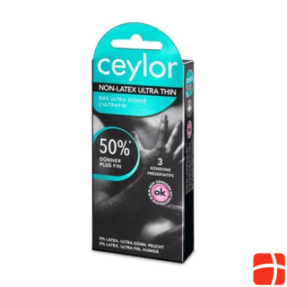 Ceylor Non Latex Condom Ultra Thin 3 шт.