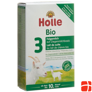 Holle follow-on milk 3 on goat milk basis organic 400 g