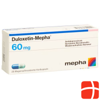 Duloxetine Mepha Caps 60 mg 28 Capsules