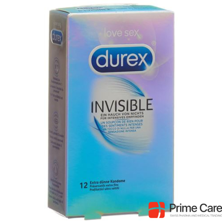 Durex Невидимые презервативы 12 шт.