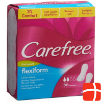 Carefree Flexi Form White Fresh 56 pcs.
