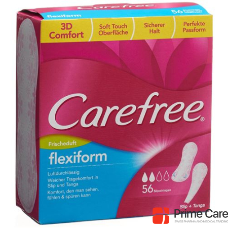 Carefree Flexi Form White Fresh 56 шт.