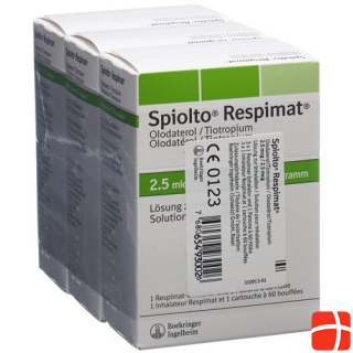 Spiolto Respimat Inhal Solvent 2.5 mcg/stroke 3 x 60 Dos