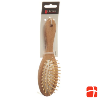 Herba hairbrush wood