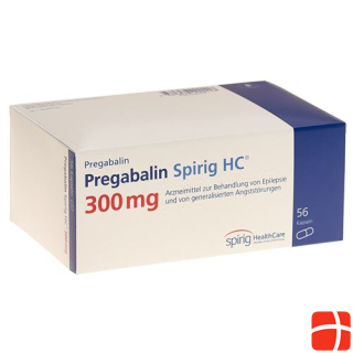Pregabalin Spirig HC Kaps 300 mg 168 Stk