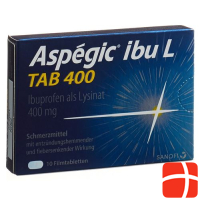 Aspégic ibu L TAB Filmtabl 400 mg 10 pcs