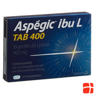 Aspégic ibu L TAB Filmтаблетки 400 мг 10 шт.
