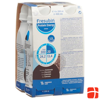 Fresubin Protein Energy DRINK Schokolade 4 FlatCap 200 ml