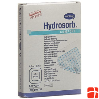 Гидрогель HYDROSORB COMFORT 4,5x6,5см стерильный 5 шт.