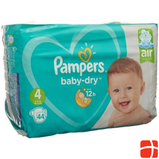 Pampers Baby Dry Gr4 9-14 кг Maxi эконом упаковка 44 шт.