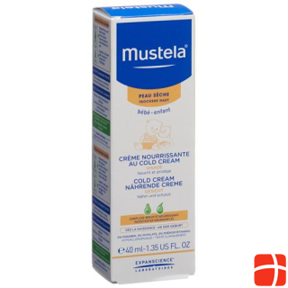 Mustela nourishing face cream with cold cream dry skin 40 m