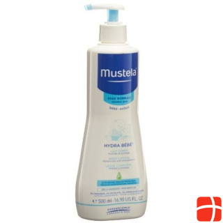 Mustela Hydra Bébé Body Milk Normal Skin Disp 500 ml