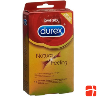Durex Natural Feeling Condom Big Pack 16 pcs