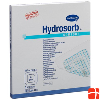 HYDROSORB COMFORT hydrogel 12.5x12.5cm ster 5 pcs.