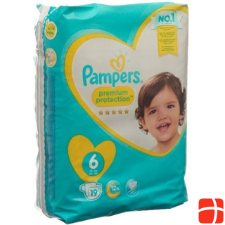 Pampers Premium Protection Gr6 13-18kg Extra Large Carrycot 19