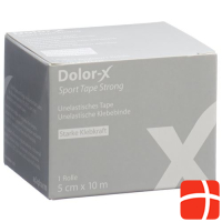 Dolor-X Sport Tape Strong 5cmx10m white 12 pcs