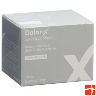 Dolor-X Sport Tape Strong 5cmx10m white 12 pcs