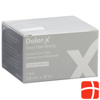 Dolor-X Sport Tape Strong 3.8cmx10m белый 12 шт.