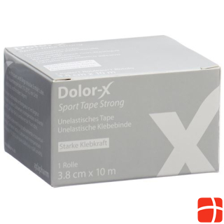 Dolor-X Sport Tape Strong 3.8cmx10m weiss 12 Stk