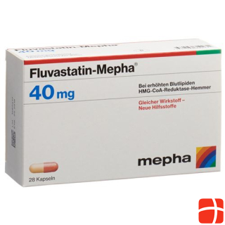 Флувастатин Мефа Капсулы 40 мг 28 капсул