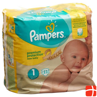 Pampers Premium Protection New Baby Gr1 2-5kg Newborn Carrying Packu