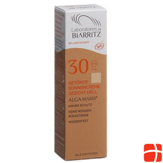 Laboratoires de Biarritz Getönte Gesichtscreme LSF30 hell 50 ml