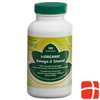 Biorganic Omega-3 Gisand Kaps Ds 100 Stk