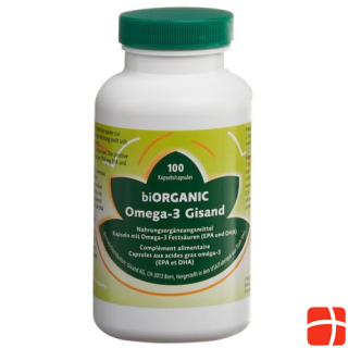 Biorganic Omega-3 Gisand Caps Ds 100 капсул