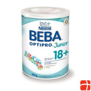 Beba Optipro Junior 18+ после 18 месяцев Ds 800 г