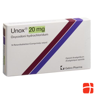 Unox Ret Tabl 20 mg 14 pcs