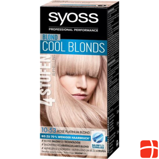 Syoss Baseline 10-53 Rose Platinum Blonde