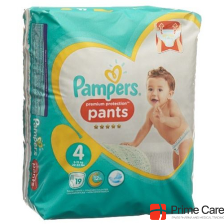 Pampers Premium Protection Pants Gr4 9-15kg Maxi Carry Pack 19 pcs