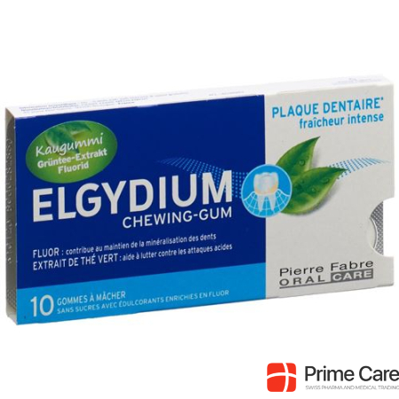 Elgydium Anti-Plaque Chewing Gum 10 pcs.