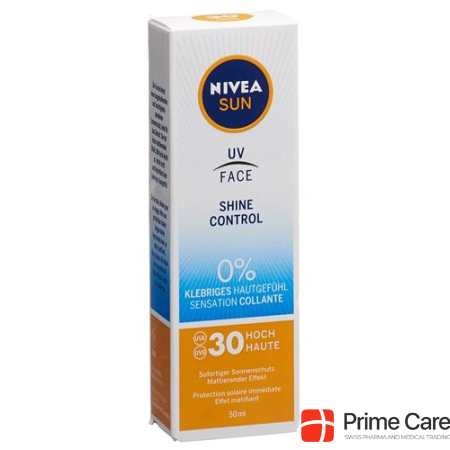 Nivea Sun UV Face Shine Control SPF 30 50 ml