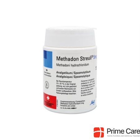 Methadone Streuli Tabl 5 mg Ds 500 pcs