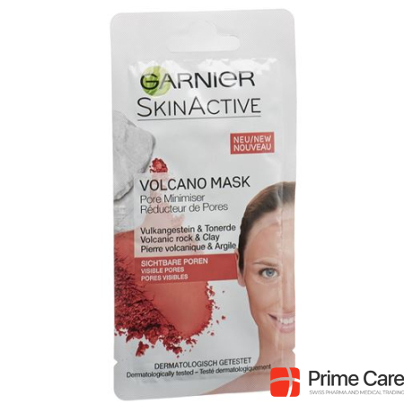 Garnier SkinActive Sachet Mask Pore Minimizer Volcanic 25 x 8 ml
