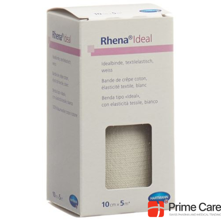 Rhena Ideal Elastic Bandage 10cmx5m white